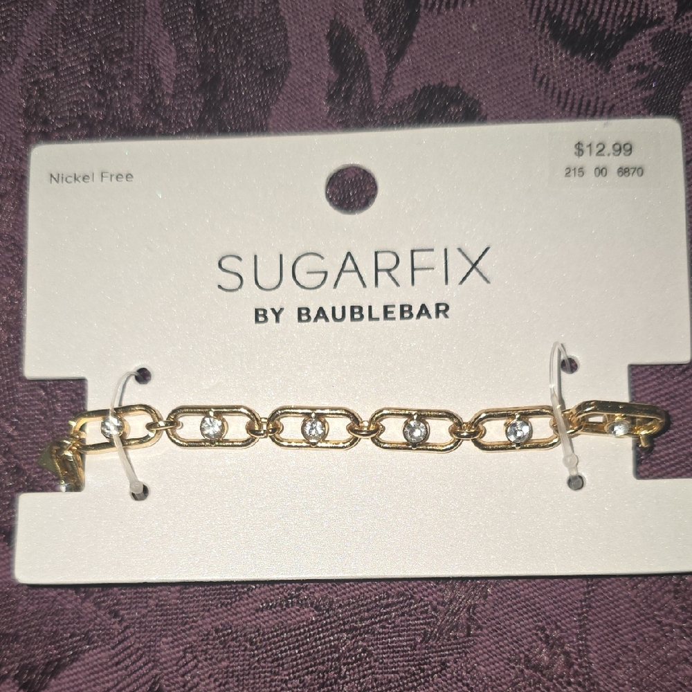 BaubleBar Gold Chain Bracelet